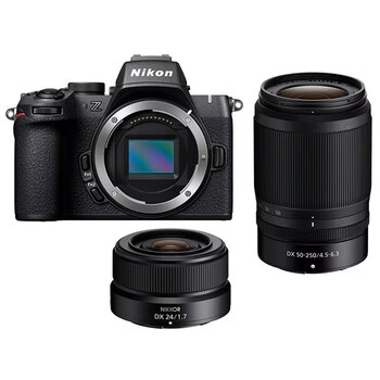 Nikon Z50 II Fotokamera mit 2 Objektiven