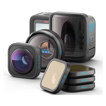 GoPro HERO13 Black Action-Kamera mit HB Objektiven