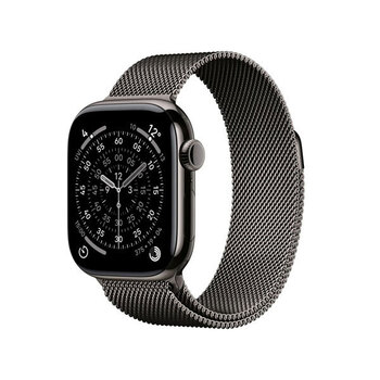 Apple Watch Series 11 GPS+Cellular Titan 42mm − Milanaise Armband
