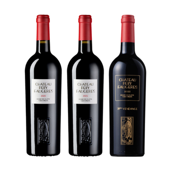 Château Péby Faugères Geschenkset (3 × 75cl)