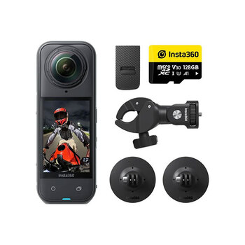 Insta360 X5 Videokamera (Motorcycle Bundle)
