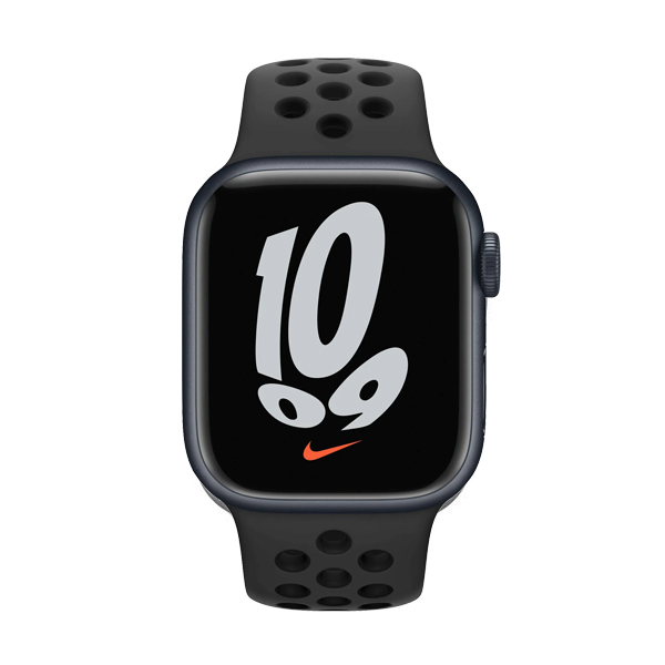 Apple Watch Nike Series 7 GPS 45mm − SportarmbandBild