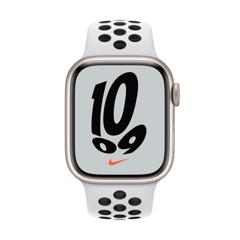 Apple Watch Nike Series 7 GPS 45mm − Sportarmband