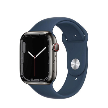 Apple Watch Series 7 GPS+Cellular Edelstahl 41mm − Sportarmband