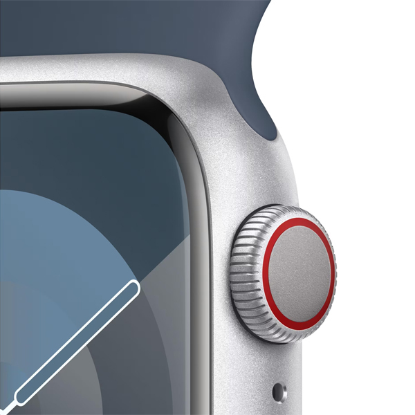 Apple Watch Series 9 GPS+Cellular Aluminium 41mm – SportarmbandBild
