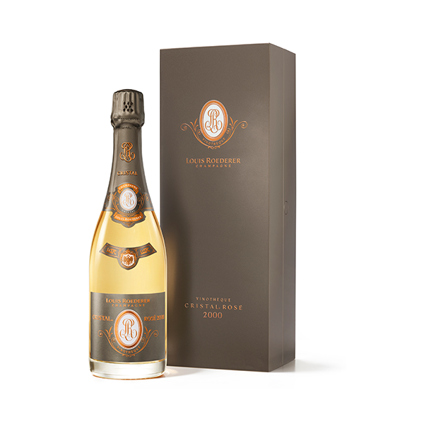 Champagne Louis Roederer Cristal Rosé Vinothèque 2000Bild