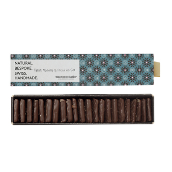 Max Chocolatier CaramelPlättli mit Tahiti-Vanille & Fleur de Sel (klein)