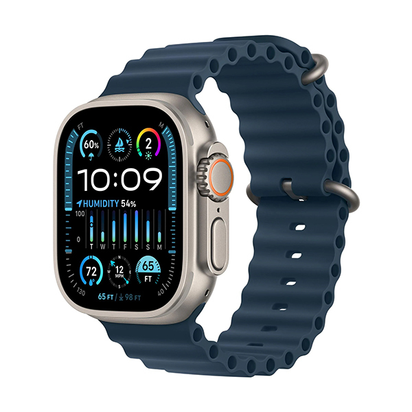 Apple Watch Ultra 2 GPS+Cellular Titan 49mm – Ocean ArmbandBild
