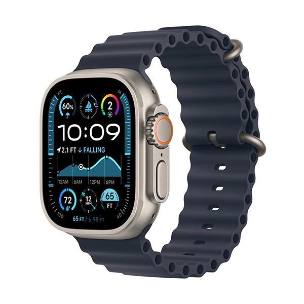 Apple Watch Ultra 2 GPS+Cellular Titan 49mm – Ocean ArmbandBild