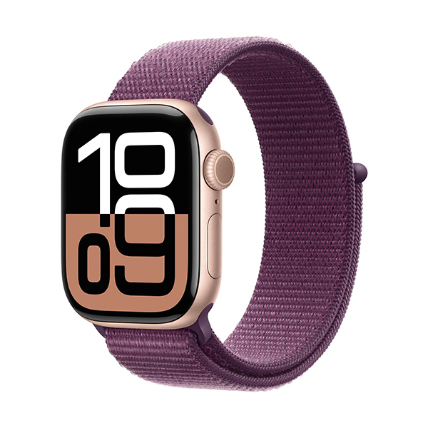 Apple Watch Series 10 GPS Aluminium 42mm − Sport LoopBild