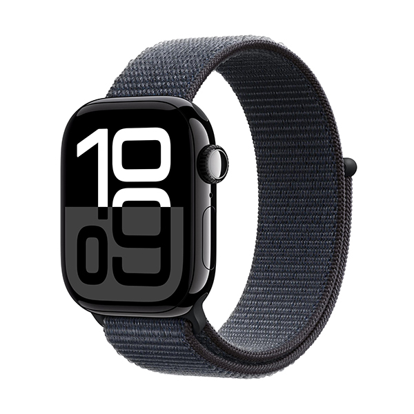 Apple Watch Series 10 GPS+Cellular Aluminium 46mm − Sport LoopBild