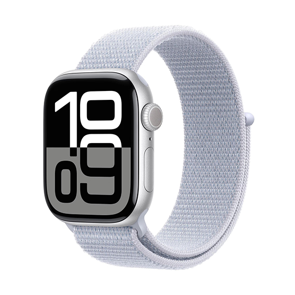 Apple Watch Series 10 GPS+Cellular Aluminium 46mm − Sport LoopBild